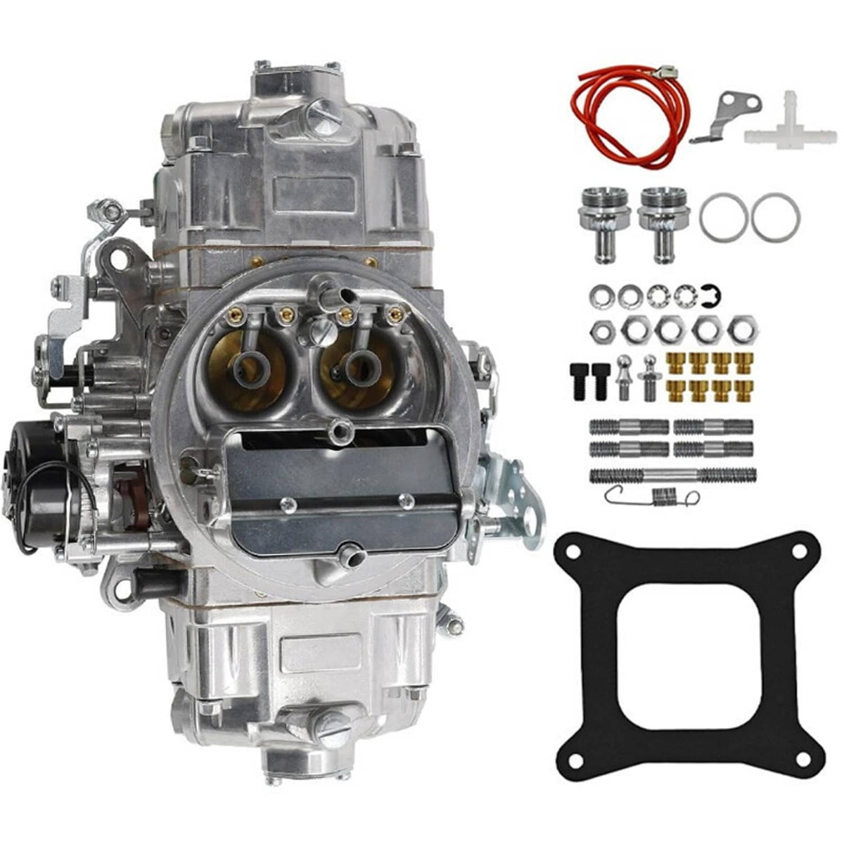 Bethesda Industrial 4 Barrel For 650 CFM Holley Brawler Double-Pumper Carburetor Electric Choke