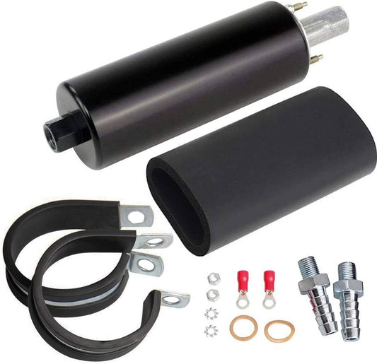 Bethesda Industrial New Universal High Flow & Pressure External Inline 255LPH Fuel Pump GSL392