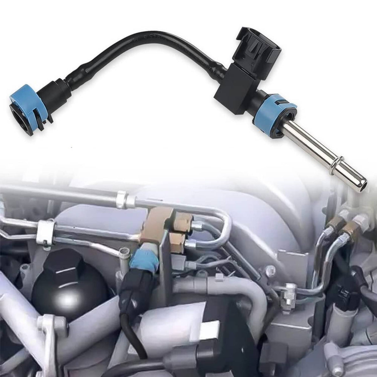 Bethesda Industrial Fuel Pressure Sensor Tube ABS Compatible For Dodge Ram 2014-2021 1500 5.7L V8