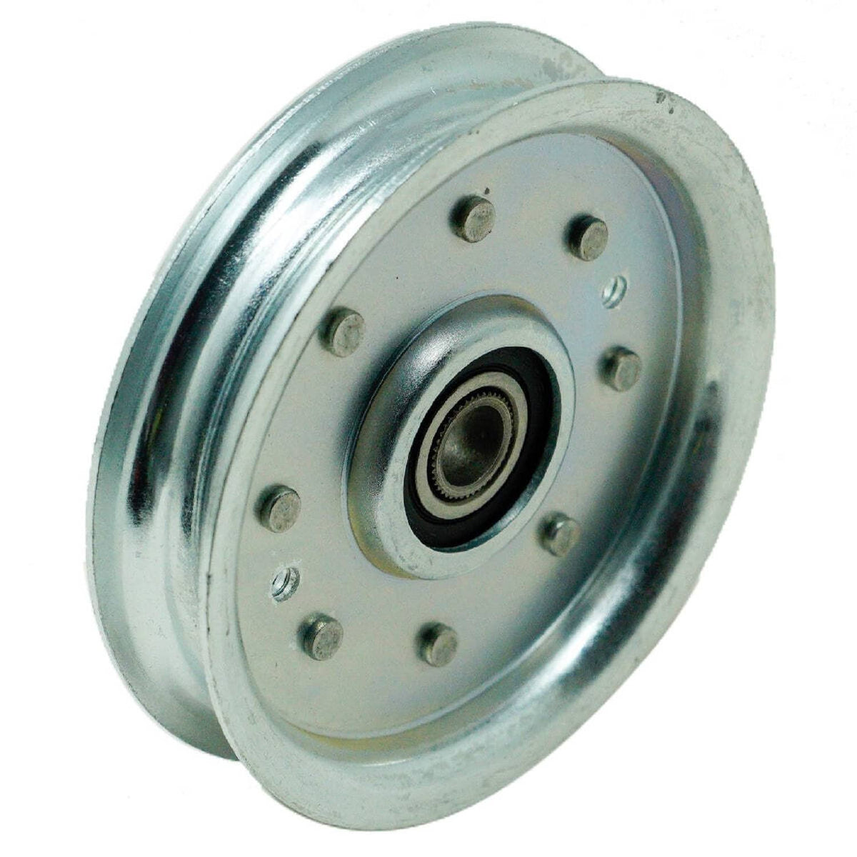 Bethesda Industrial 2PK Flat Idler Pulley for MTD 008355 Jacobsen 52153 Woods 70018