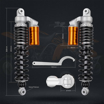 Bethesda Industrial Front Left Right Shocks Absorber for Yamaha YFZ350 Banshee 1987-1999 2000-2006