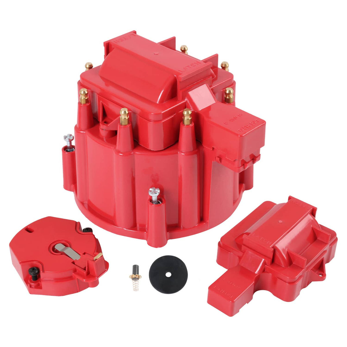 Bethesda Industrial Red HEI Large Distributor Cap Rotor Kit FOR CHEVY GM SBC BBC 305 327 350 396 454