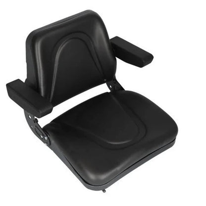 Bethesda Industrial Seat Assembly Universal Vinyl Black