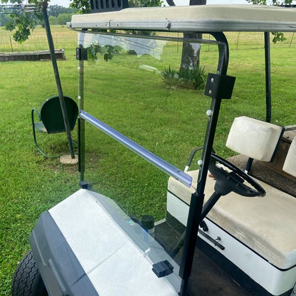 Bethesda Industrial Golf Cart Folding Clear Windshield For EZGO Marathon 1986-1994.5