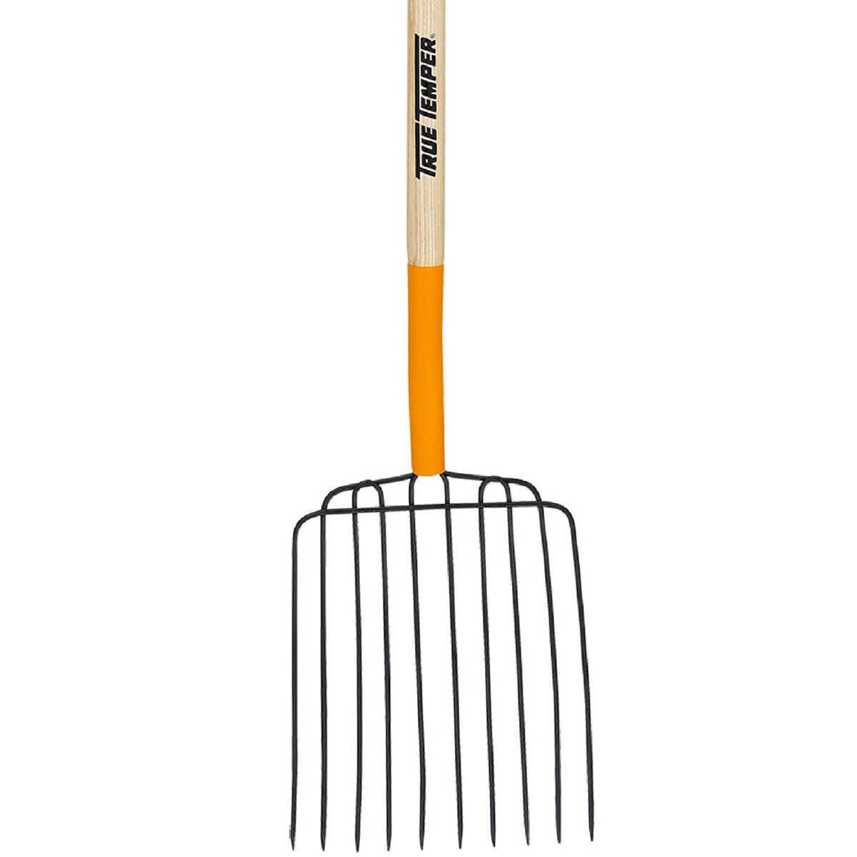Bethesda Industrial True Temper 2812400 10-Tine Bedding Fork with Hardwood Handle