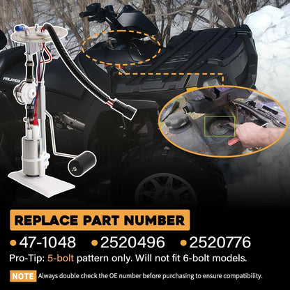 Bethesda Industrial For Polaris Sportsman 500 & 800 ATV 2520438 AB Complete Fuel Pump Module 2520776