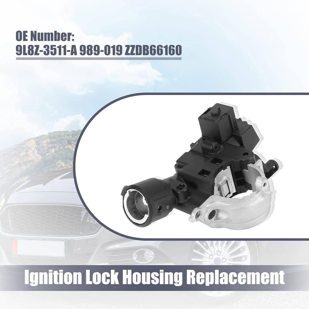 Bethesda Industrial New Ignition Switch Column Lock Housing 9L8Z-3511-A For 2008-2012 Ford Escape