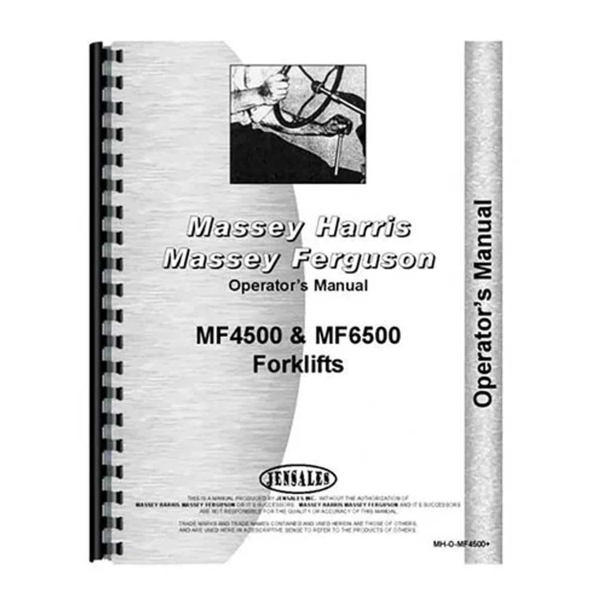 Bethesda Industrial Operator's Manual fits Massey Ferguson 4500 6500 4500