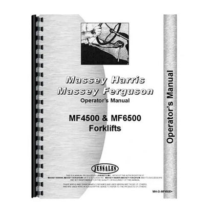 Bethesda Industrial Operator's Manual fits Massey Ferguson 4500 6500 4500
