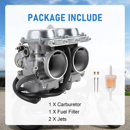 Bethesda Industrial Motorcycle Carburetor Dual Carb For Honda Rebel CA CMX 250 C CMX250 CA250