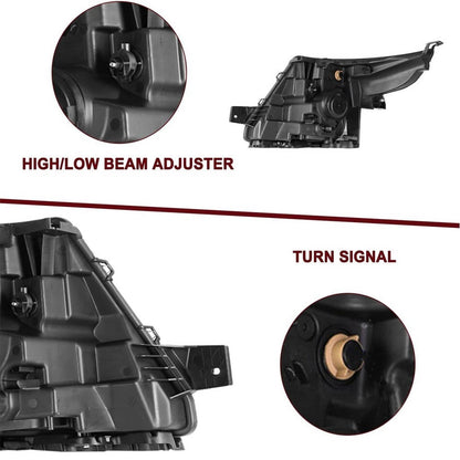 Bethesda Industrial Passenger Side For 2011-2015 Ford Explorer Headlight Factory Halogen Headlamp