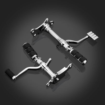 Bethesda Industrial Complete Forward Control Pegs Levers & Linkage For Sportster 883 1200 1991-2003