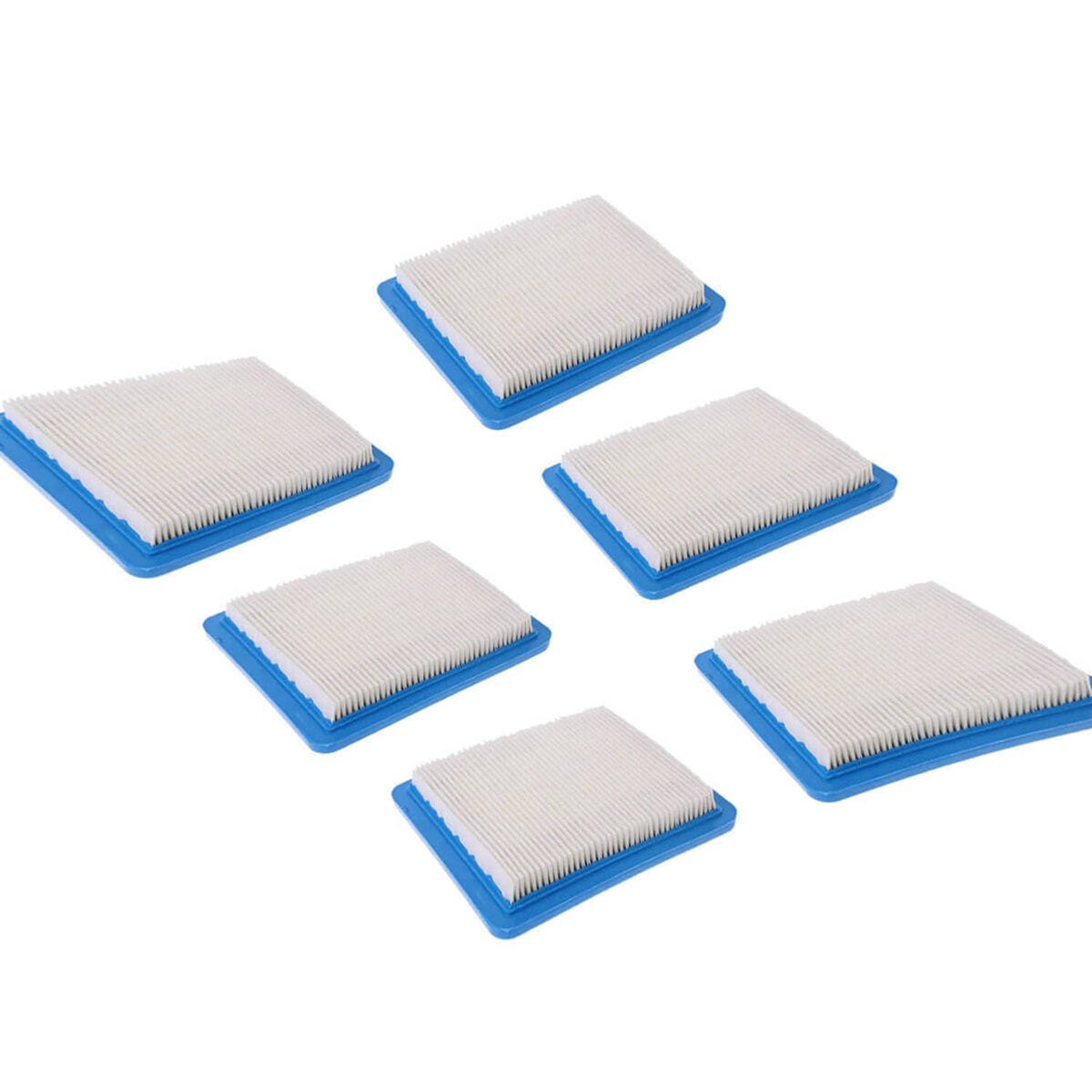 Bethesda Industrial 6PK Genuine OEM Briggs & Stratton Flat Air Filter Cartridge 491588S