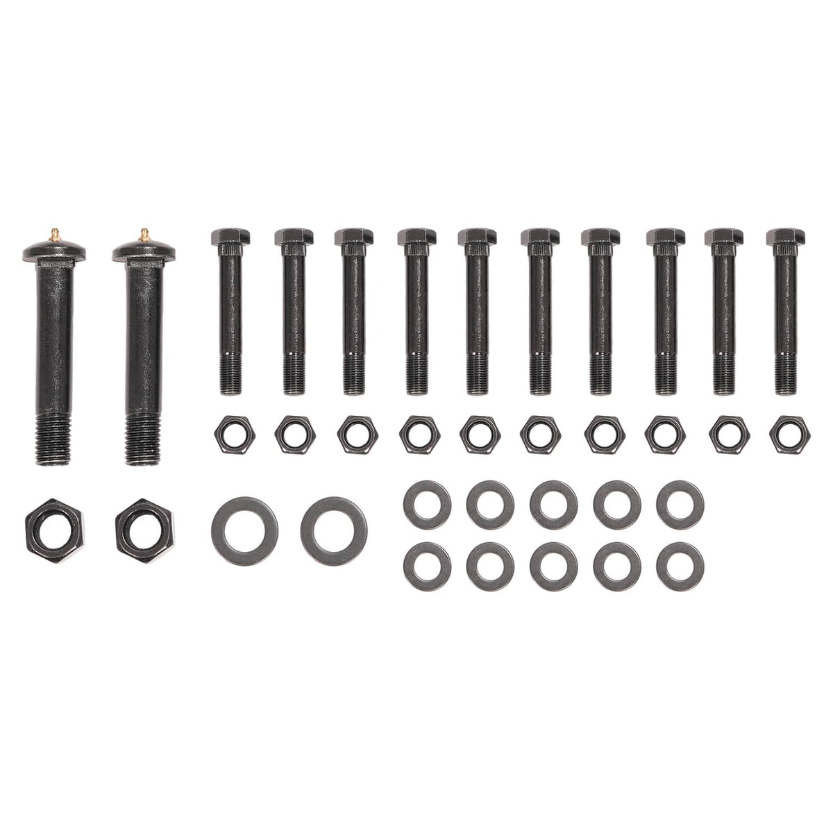 Bethesda Industrial 2" Slipper Spring Tandem Axle Hanger Kit w/ 2 Equalizer Bolts For Trailer