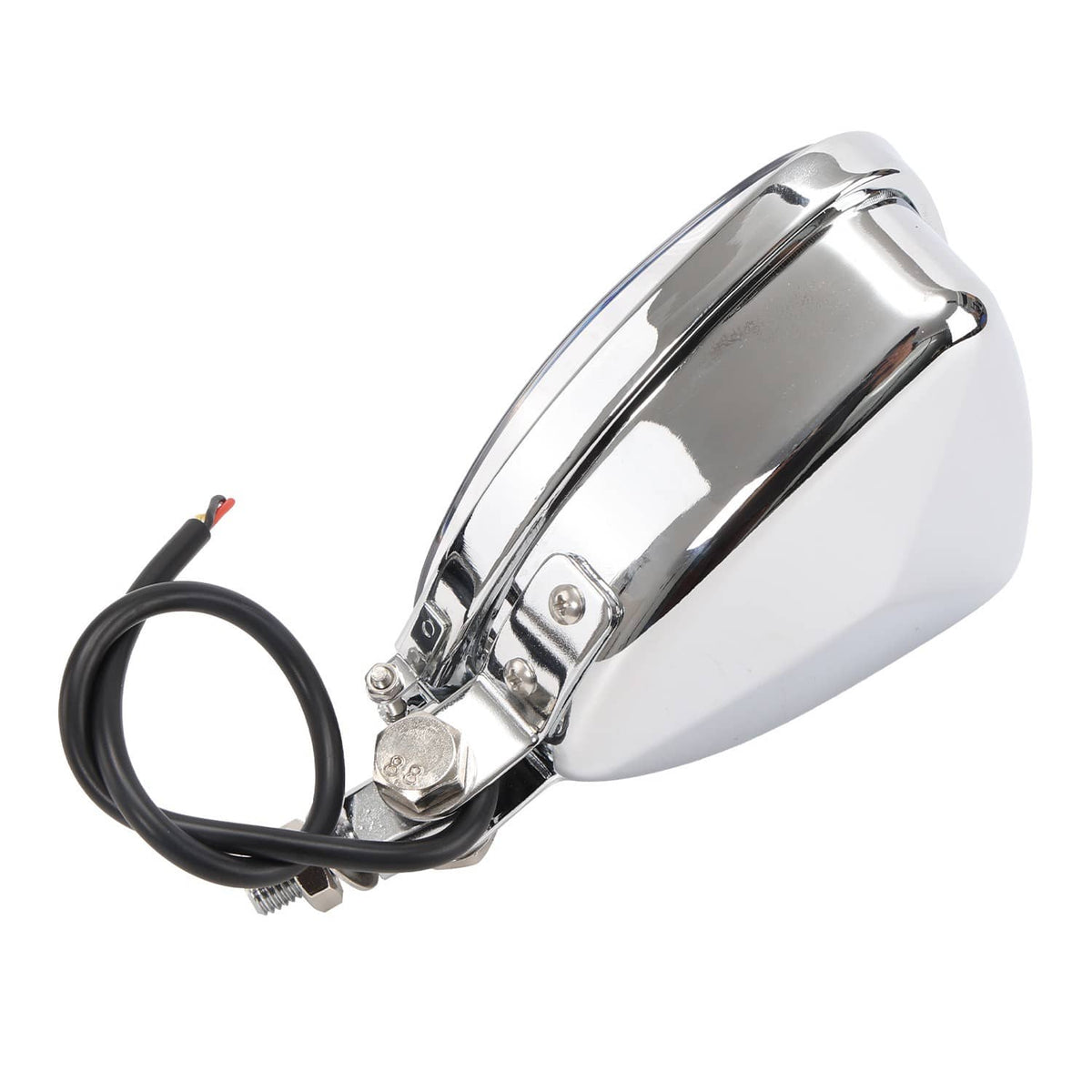 Bethesda Industrial Triangle Motorcycle Headlight Head lamp for Harley Motorcycle Chopper Cafe Racer