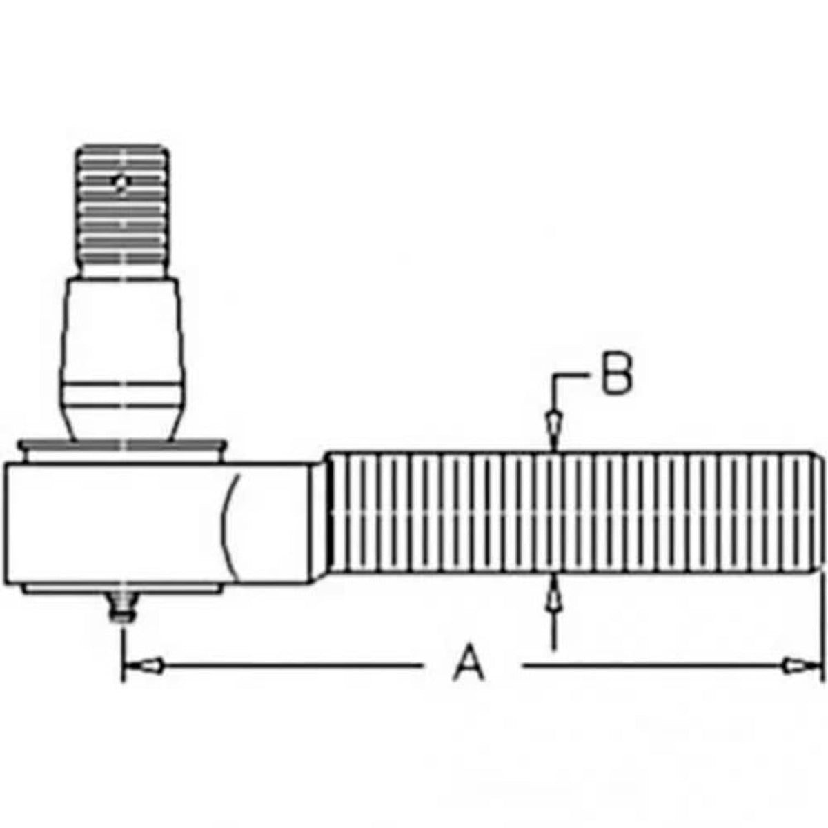 Bethesda Industrial Tie Rod End - Right Hand Inner fits New Holland 8670 8770 86020750
