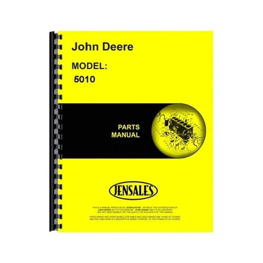 Bethesda Industrial Parts Manual fits John Deere 5010