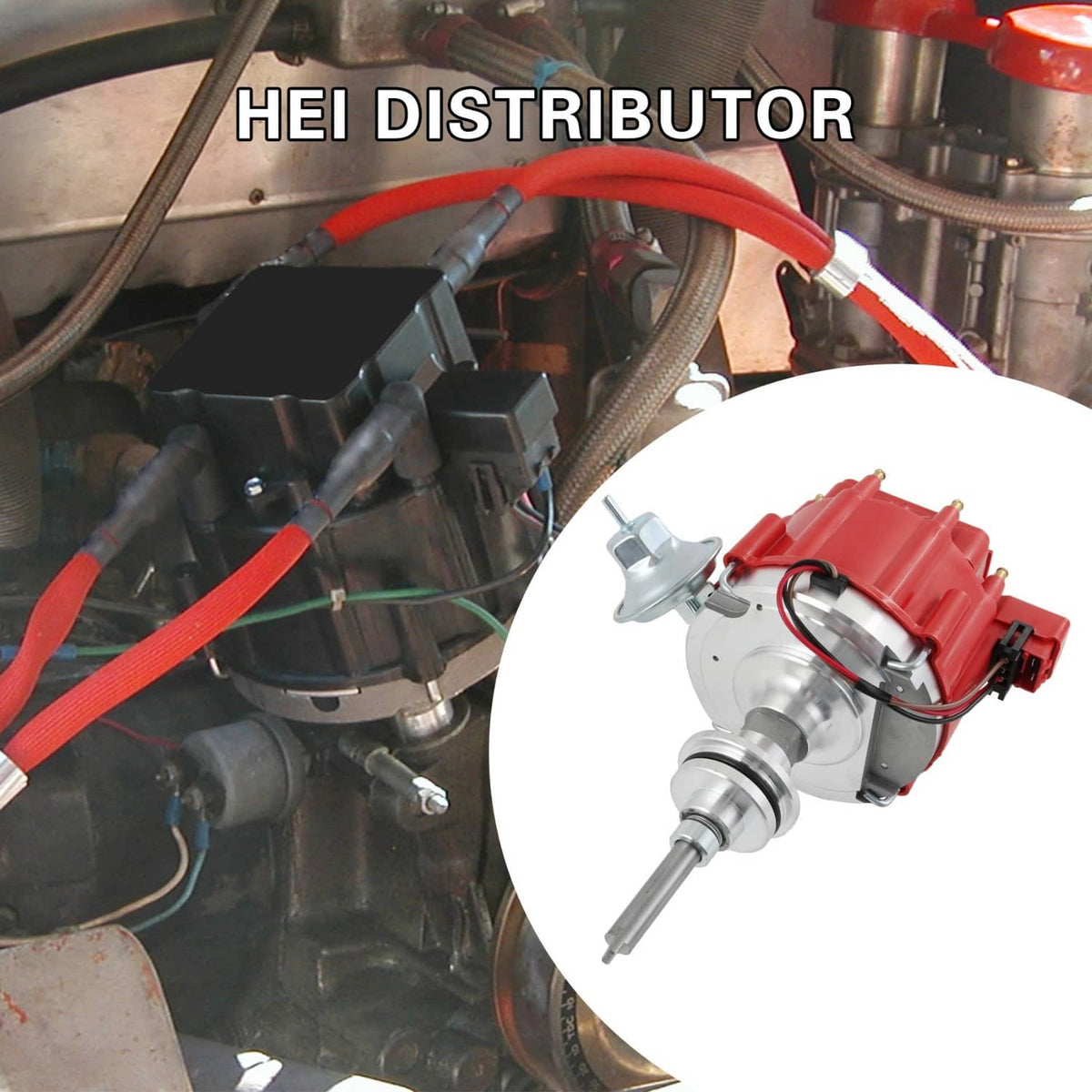 Bethesda Industrial Distributor Coil NEW For Chrysler Dodge Plymouth V8 Engines 318 340 360