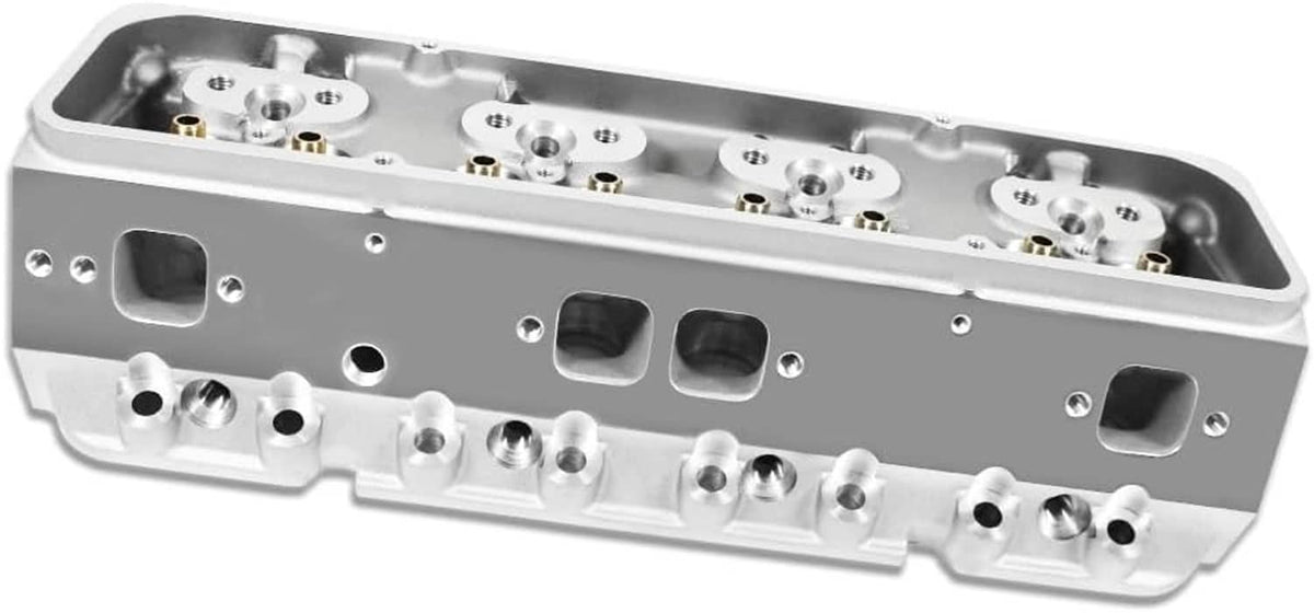 Bethesda Industrial 1 Pair For Chevy SBC 283 302 350 400 Bare Cylinder Heads 205cc/64cc Angle Plug