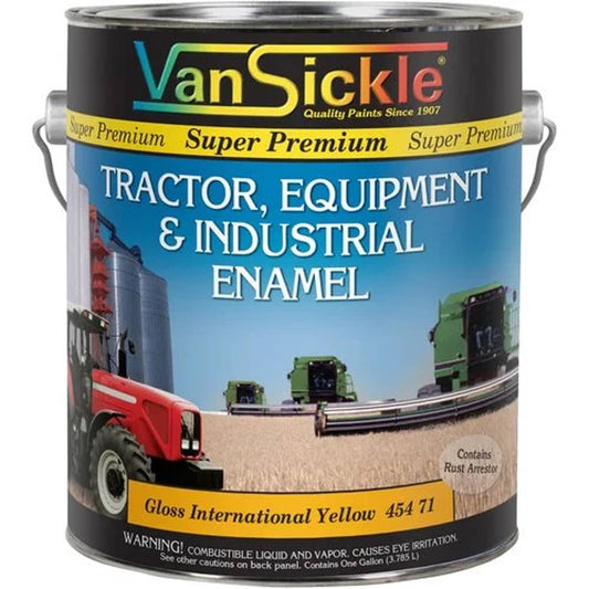 Bethesda Industrial International Yellow Tractor Paint Gallon