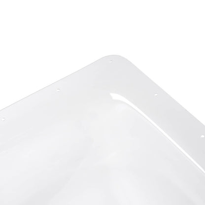 Bethesda Industrial For RV Camper Truck Skylight Cover Outer Dome Bubble Top Roof 18" x 26" Clear