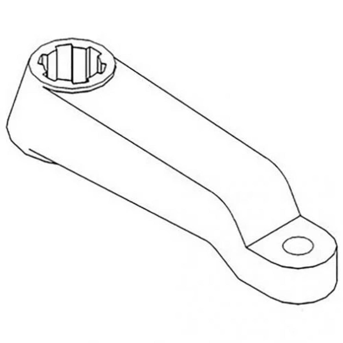 Bethesda Industrial Steering Arm - Left Hand fits John Deere 4030 4040 4230 R61157 R49828