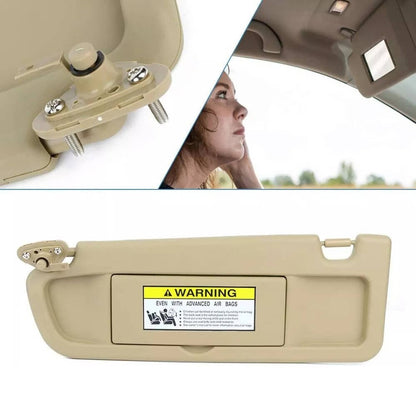Bethesda Industrial 2Pcs Beige Sun Visor Left & Right Visor Kit For 2006-2011 Honda Civic Visors
