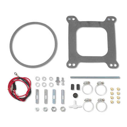 Bethesda Industrial Silver 4 Barrel Carburetor w/Manual Electric Choke For Edelbrock 1405 Performer