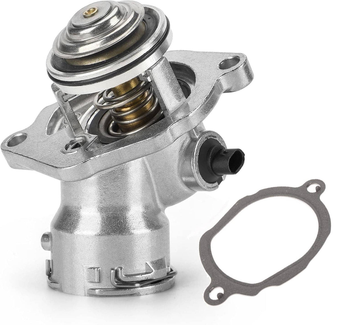 Bethesda Industrial Engine Coolant Thermostat Assembly with Sensor For Mercedes C300 C350 E350 ML350