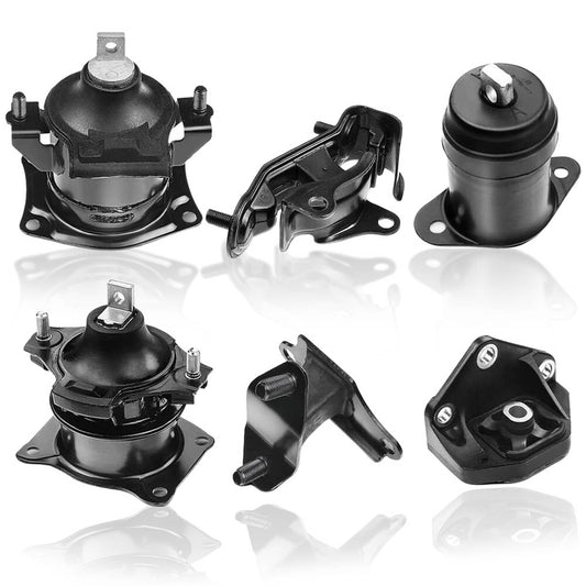 Bethesda Industrial 6PCS For 2003-2007 Honda Accord 2.4L Auto Engine Motor & Transmission Mount Set