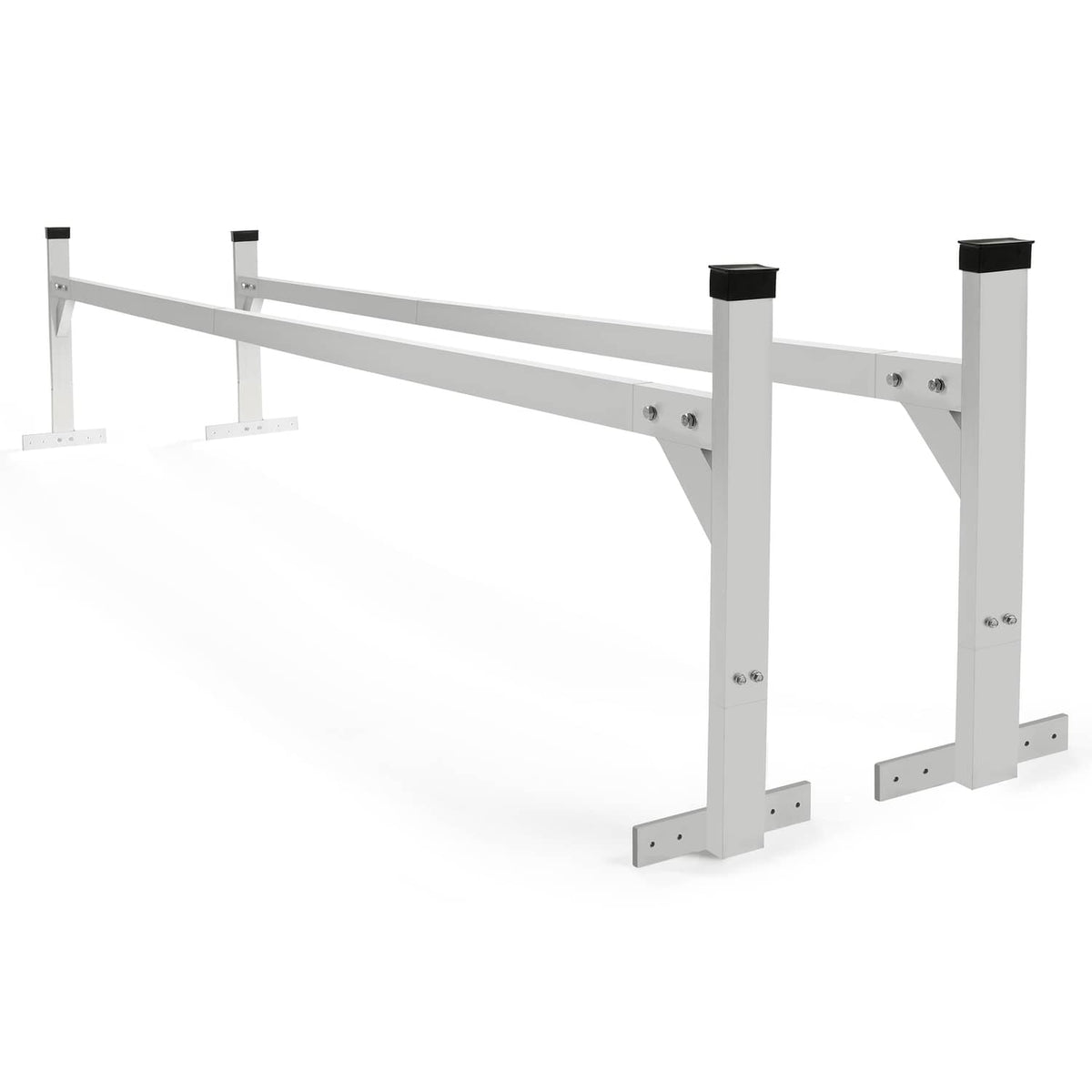 Bethesda Industrial Adjustable Roof Mount Ladder Rack Bracket 400 lbs For Universal Trailer 4'-8.5'
