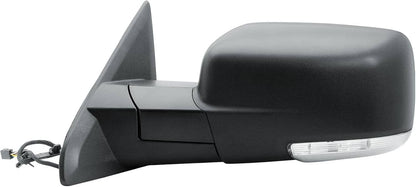 Bethesda Industrial Left / Driver Manual Fold+Heated+Temp Sensor Mirror For 2013-2019 Dodge Ram 1500