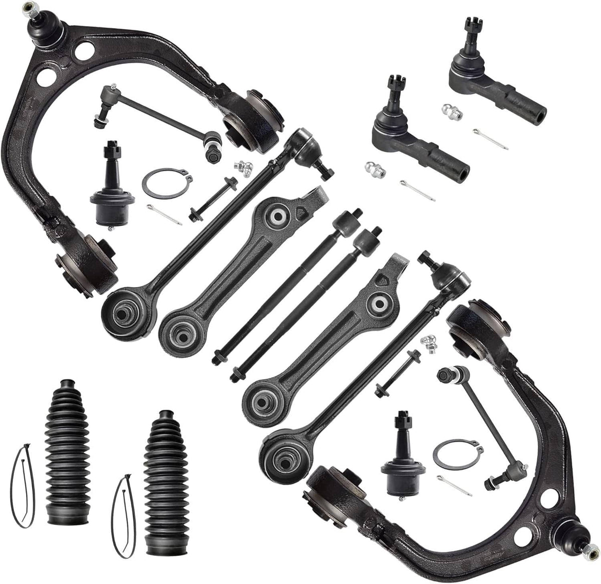 Bethesda Industrial 16Pc Suspension Front Control Arm Kit for 2011-2019 Dodge Charger Challenger 300