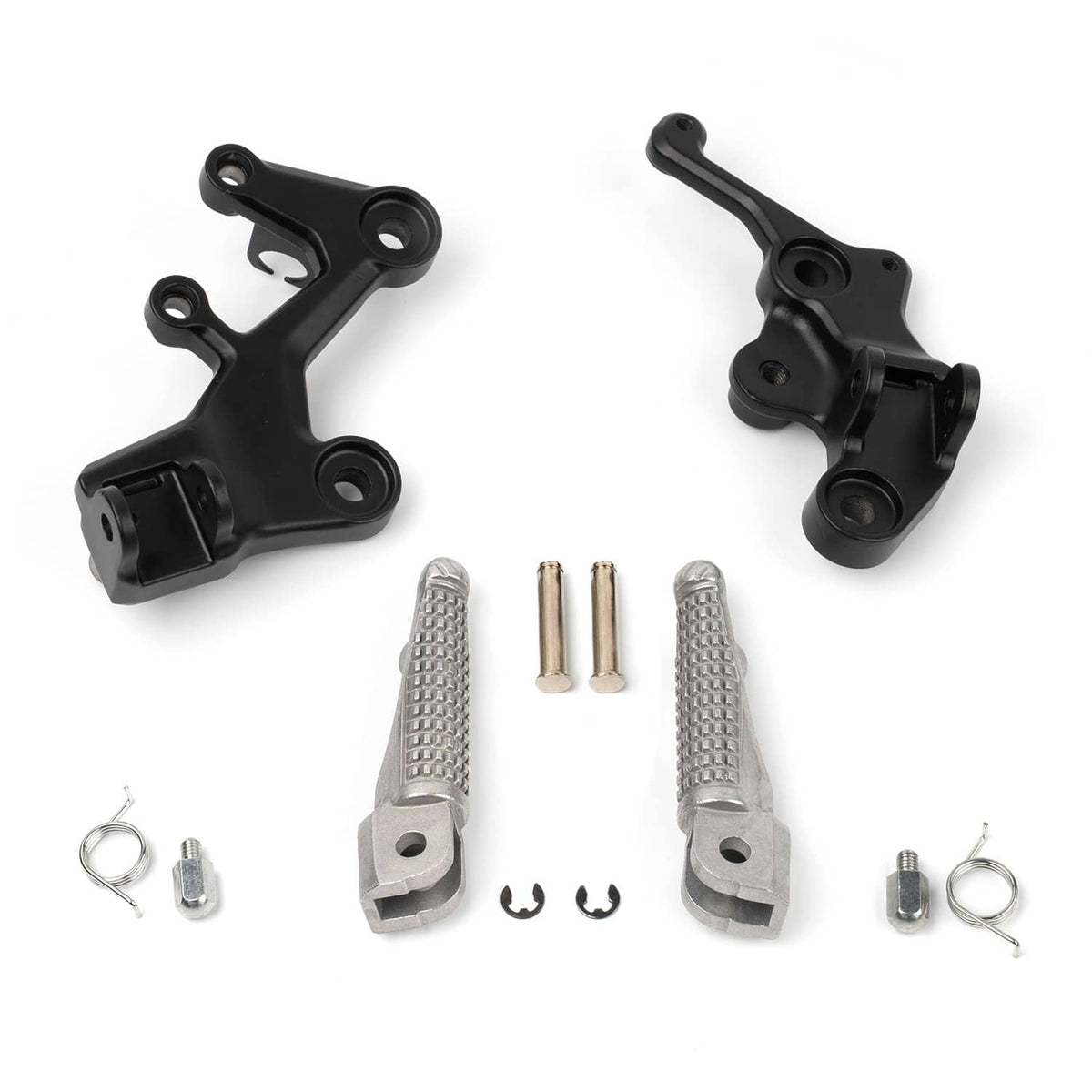 Bethesda Industrial Driver Foot Pegs Bracket For Kawasaki Ninja 500 Z500 2024-25 Ninja 400 2018-2024