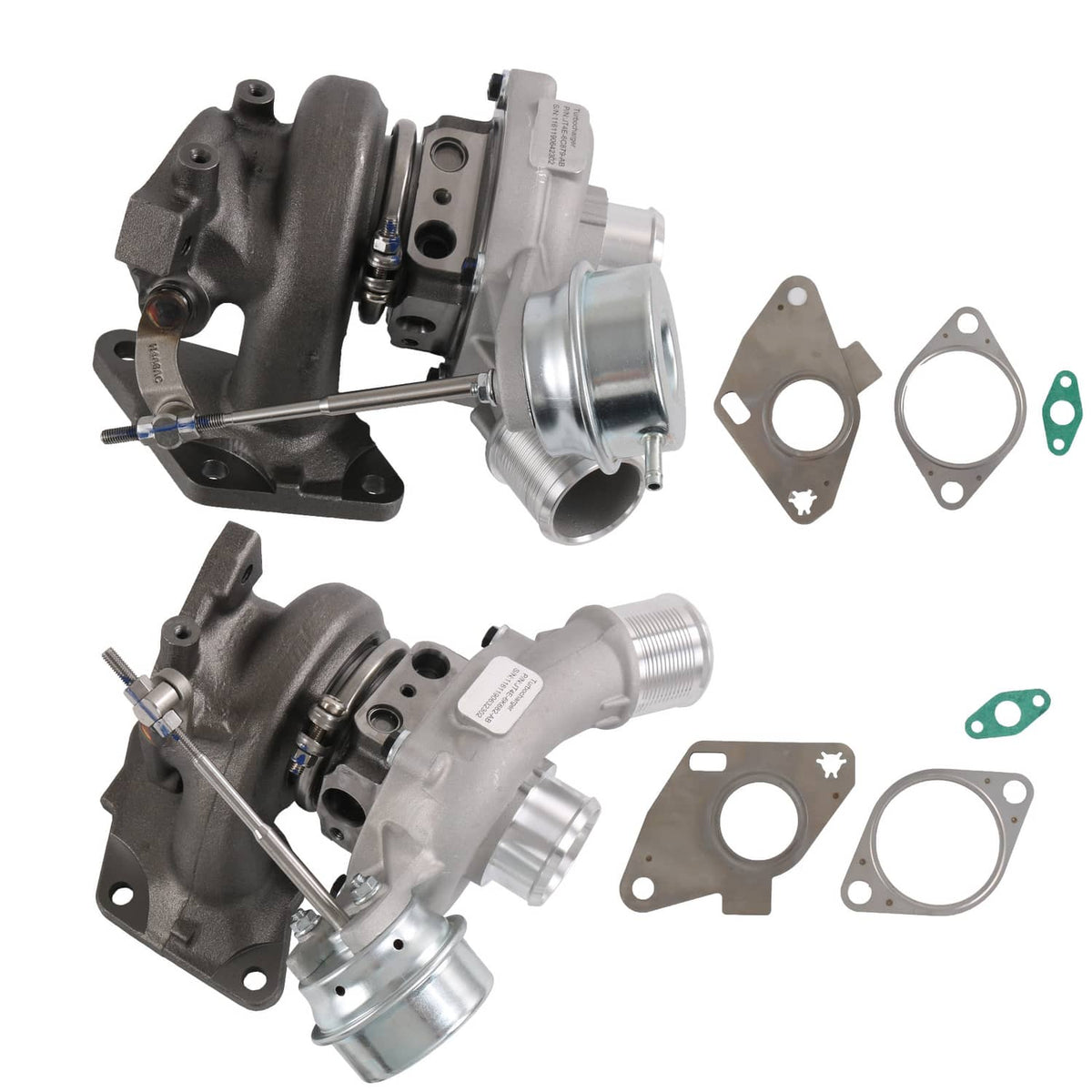 Bethesda Industrial Left&Right Turbocharger For 15-19 Ford F-150 V6 2.7L FL3E-6K682-DE JT4E-6C879-AB