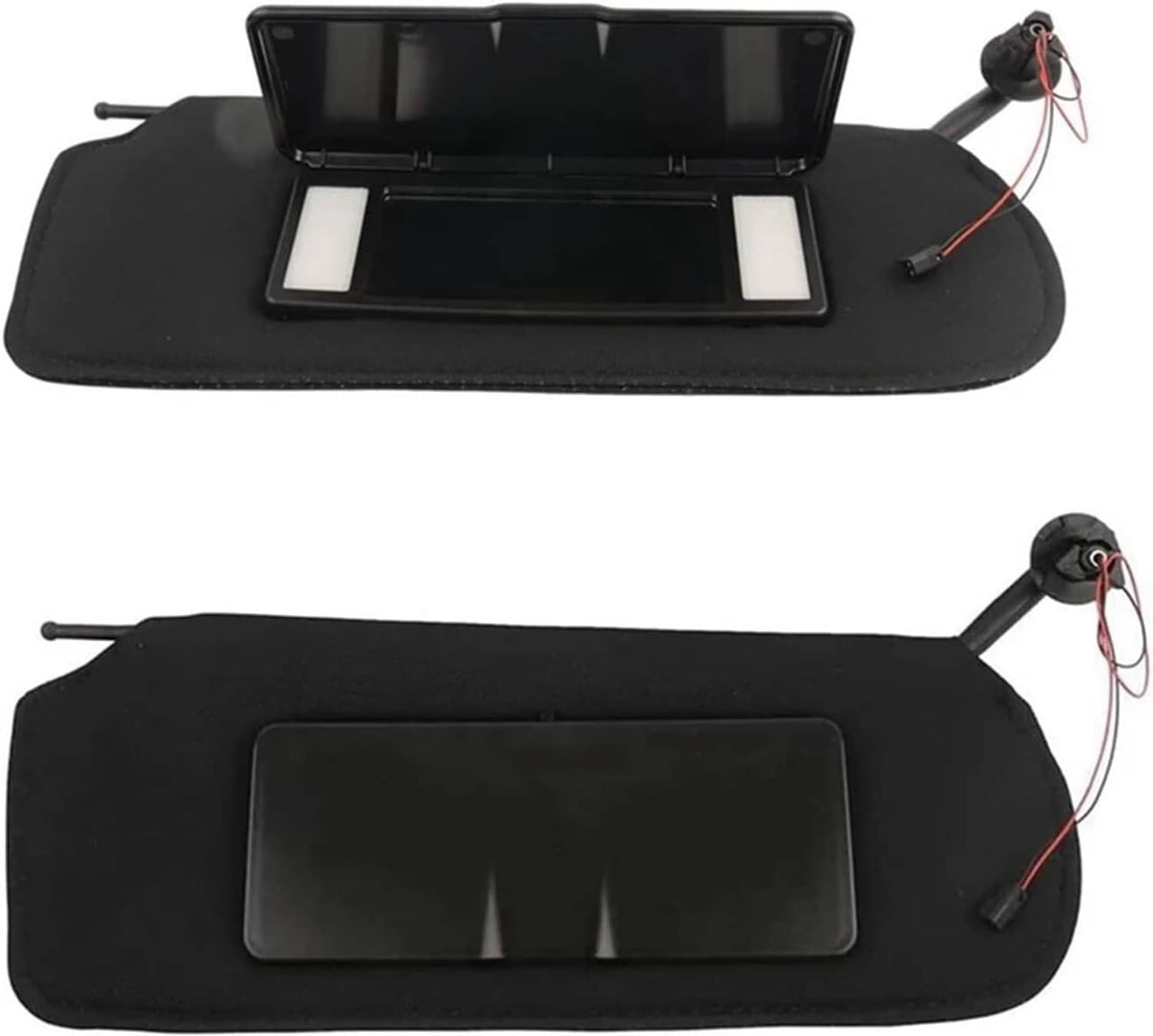 Bethesda Industrial New Updated Sun Visors Sun Shades W/Bright LED Light Set For 1997-04 Corvette C5
