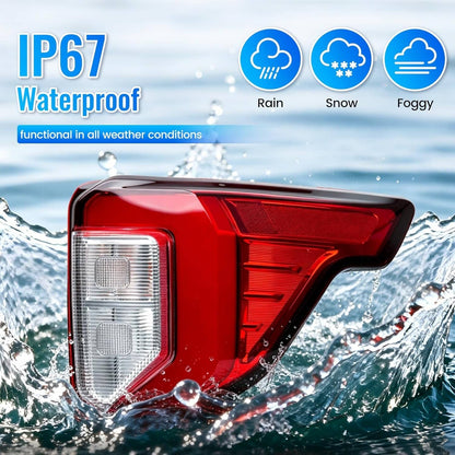 Bethesda Industrial Right Side LED Tail Light For Ford Explorer 2020-2022 Rear Lamp LB5Z13404F