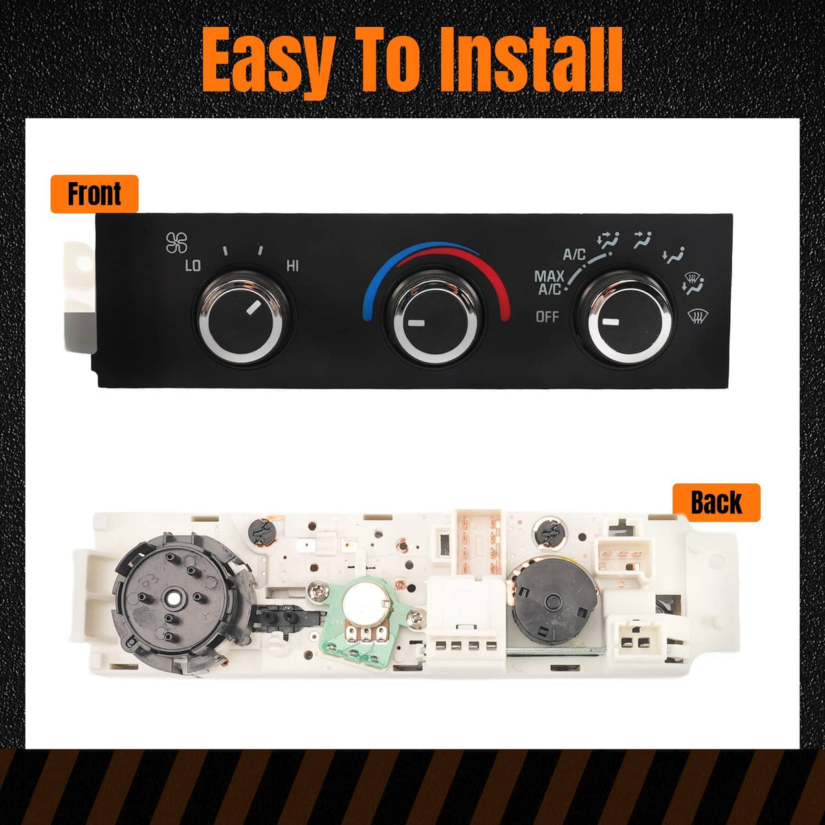 Bethesda Industrial A/C Heater Control Climate Panel For 2003-2009 GMC C4500 C5500 Topkick 599-217