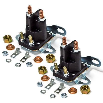 Bethesda Industrial 2PK Starter Solenoid for Husqvarna YTH22V46XLS YTH2348 YTH2448T YTH2454