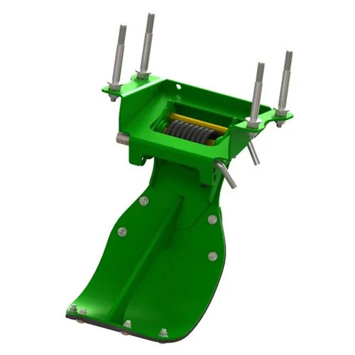 Bethesda Industrial Stalk Stomper Shoe and Mount Kit fits John Deere 606C 608C 612C 616C 618C 712C