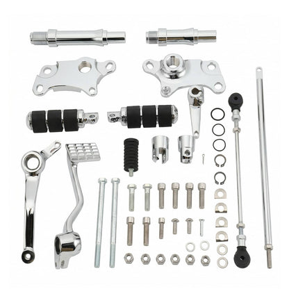 Bethesda Industrial Forward Controls Pegs Levers Linkage For Harley Sportster 1200 883 91-03 Chrome