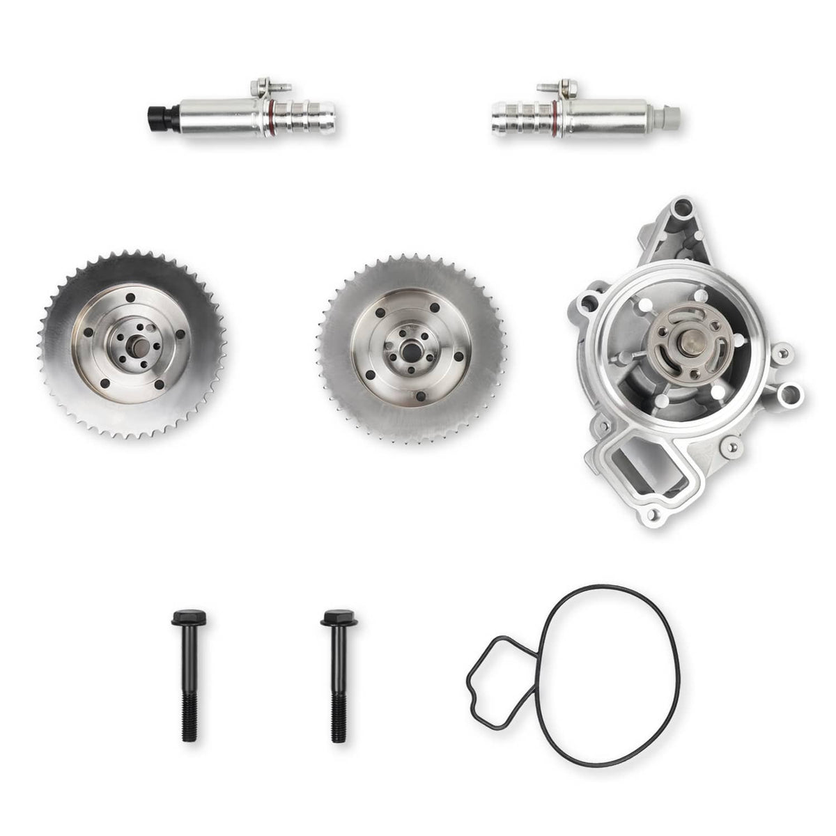 Bethesda Industrial For 09-17 GM 2.4L Ecotec Timing Chain Kit VCT Selenoid Actuator Oil Water Pump