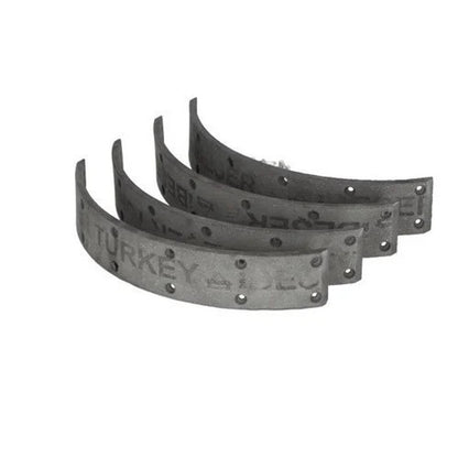 Bethesda Industrial Brake Shoe Lining Set of 4 fits Massey Ferguson 135 175 117247ESA