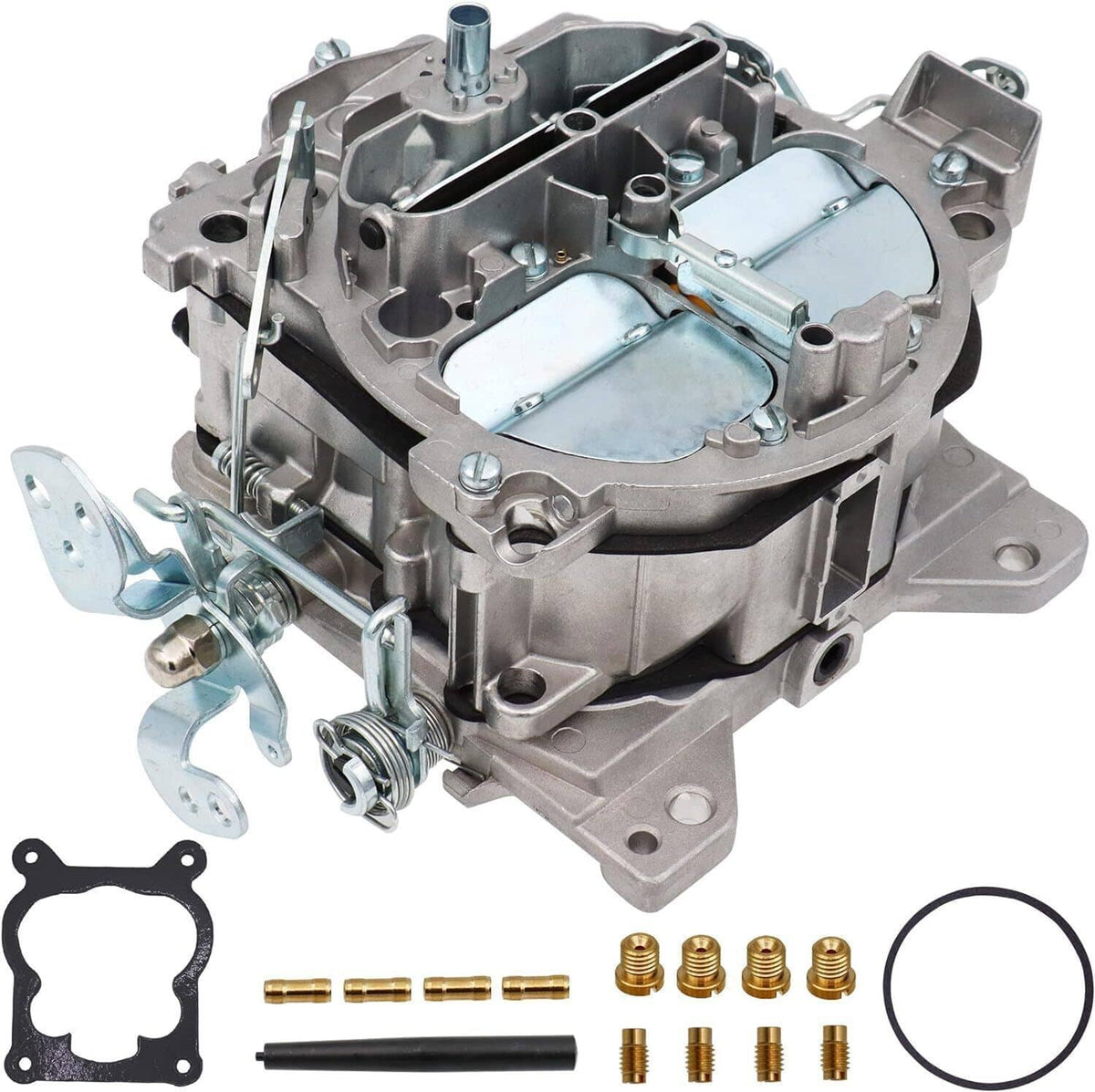 Bethesda Industrial 4 Barrel 4MV Rochester Quadrajet Carburetor For Chevy 327 350 427 454 750 CFM