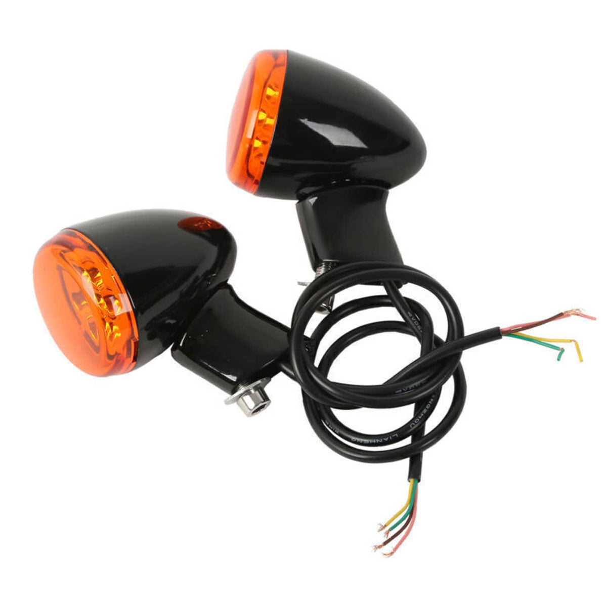 Bethesda Industrial Rear LED Turn Signals Light Bracket Fit For 1992-22 Harley Sportster XL 883 1200