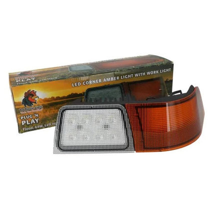 Bethesda Industrial Red Rooster® LED Corner Light with Work Light fits Case IH MX210 MX230 279219A1
