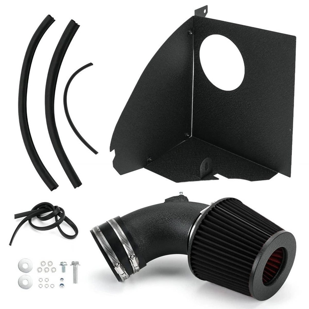 Bethesda Industrial 4" Cold Air Intake System Kit w/Black Filter For 2019+ BMW M340i G20 G21 B58 3.0