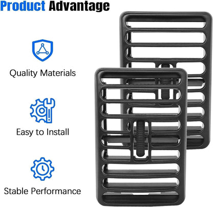 Bethesda Industrial Dashboard Air Vent Driver or Passenger for 1997-2006 Jeep Wrangler TJ 5DP54TAZ