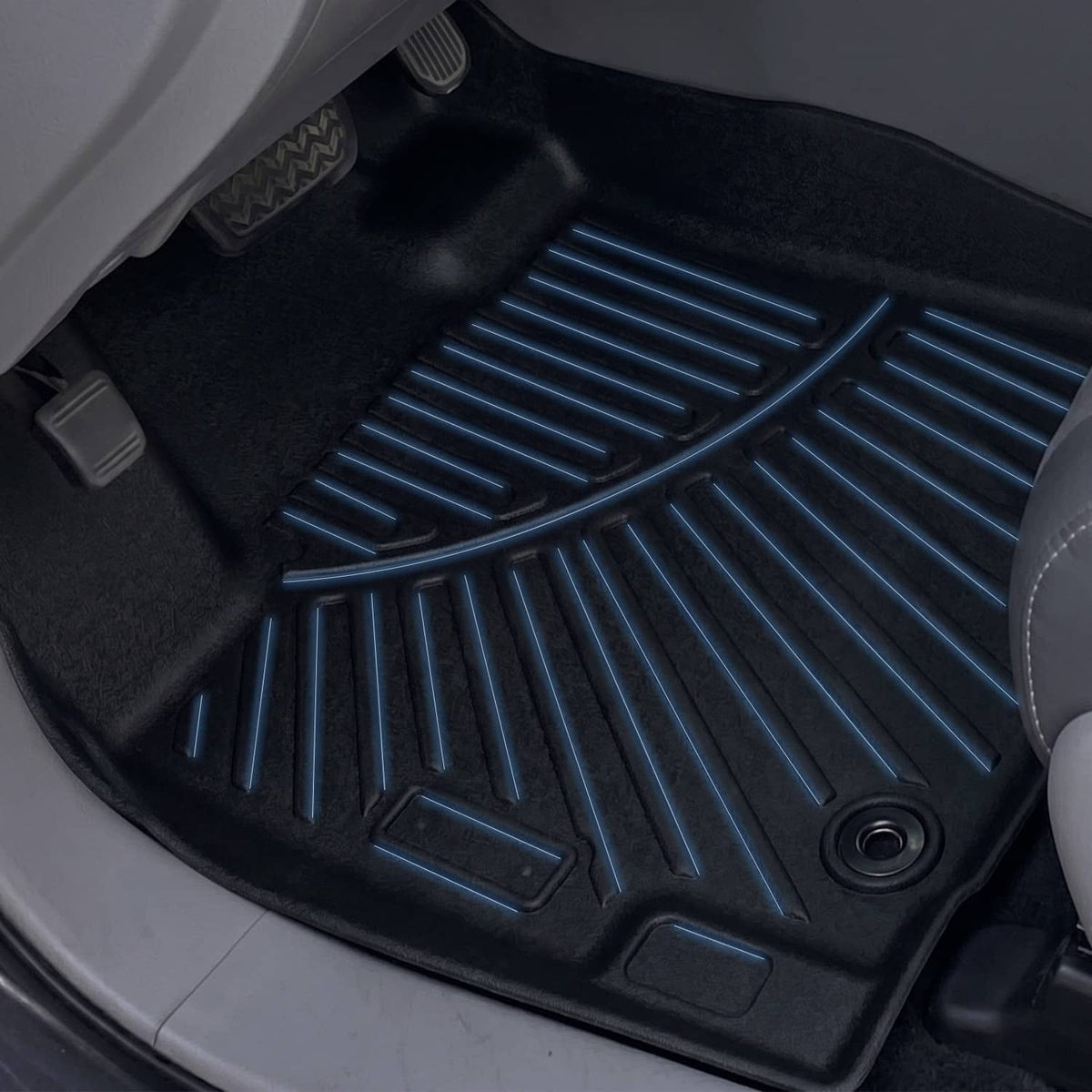 Bethesda Industrial Floor Mats for Toyota Highlander 2008-2013 1st & 2nd & 3rd Row Floor Liners New