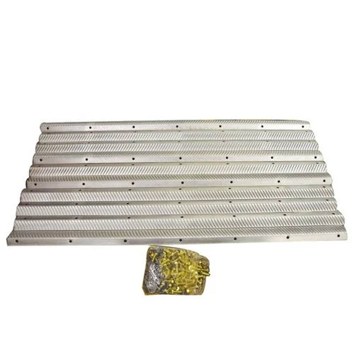 Bethesda Industrial Cylinder Rasp Bars Kit - Chrome fits John Deere 9600 9610 9650 9660 AH205124